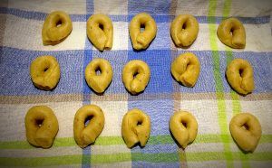 la forma de los taralli