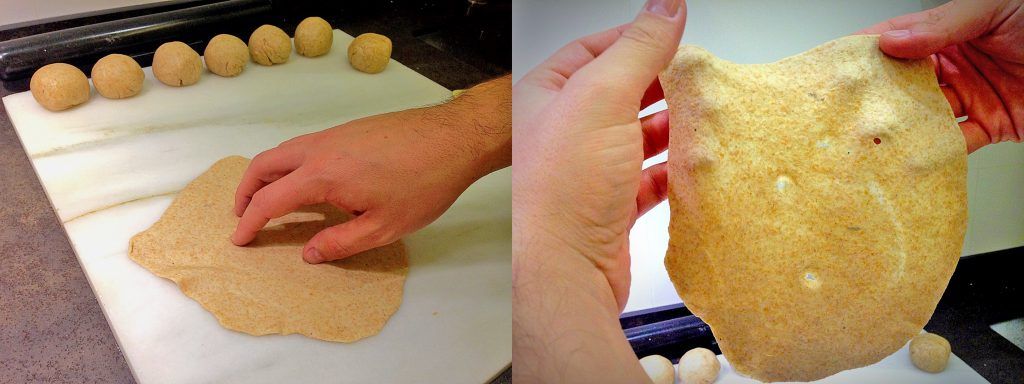 agujereamos el chapati