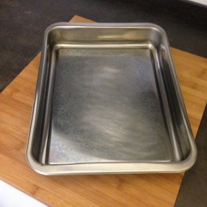bandeja metélica
