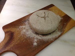 El Jausenlaiberl se hornea con la llave hacia arriba