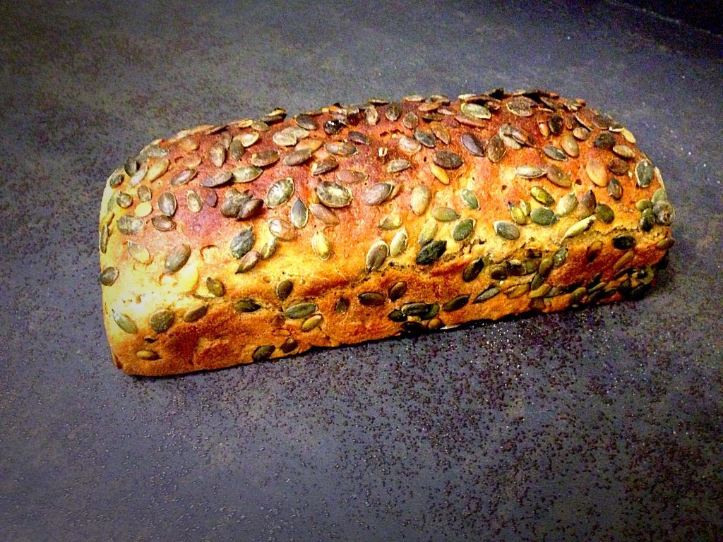 Pan de pipas de calabaza